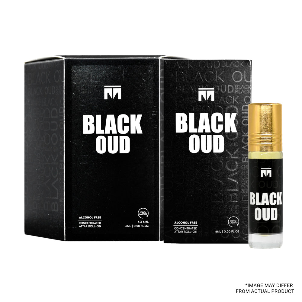Black Oud – Attar Roll - On – 6 x 6ml - Motala Perfumes - Scentify