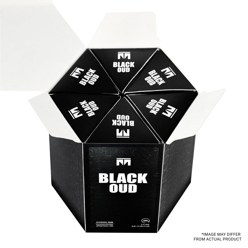 Black Oud – Attar Roll - On – 6 x 6ml - Motala Perfumes - Scentify
