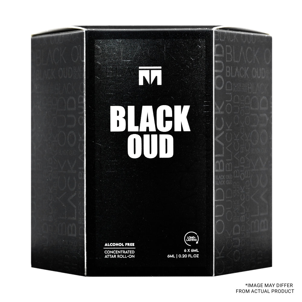 Black Oud – Attar Roll - On – 6 x 6ml - Motala Perfumes - Scentify