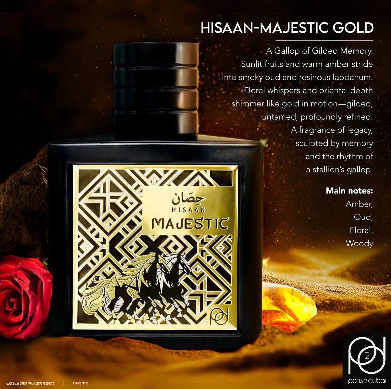 Hisaan - Majestic Gold - More Than Words by Xerjoff - Paris 2 Dubai - Scentify
