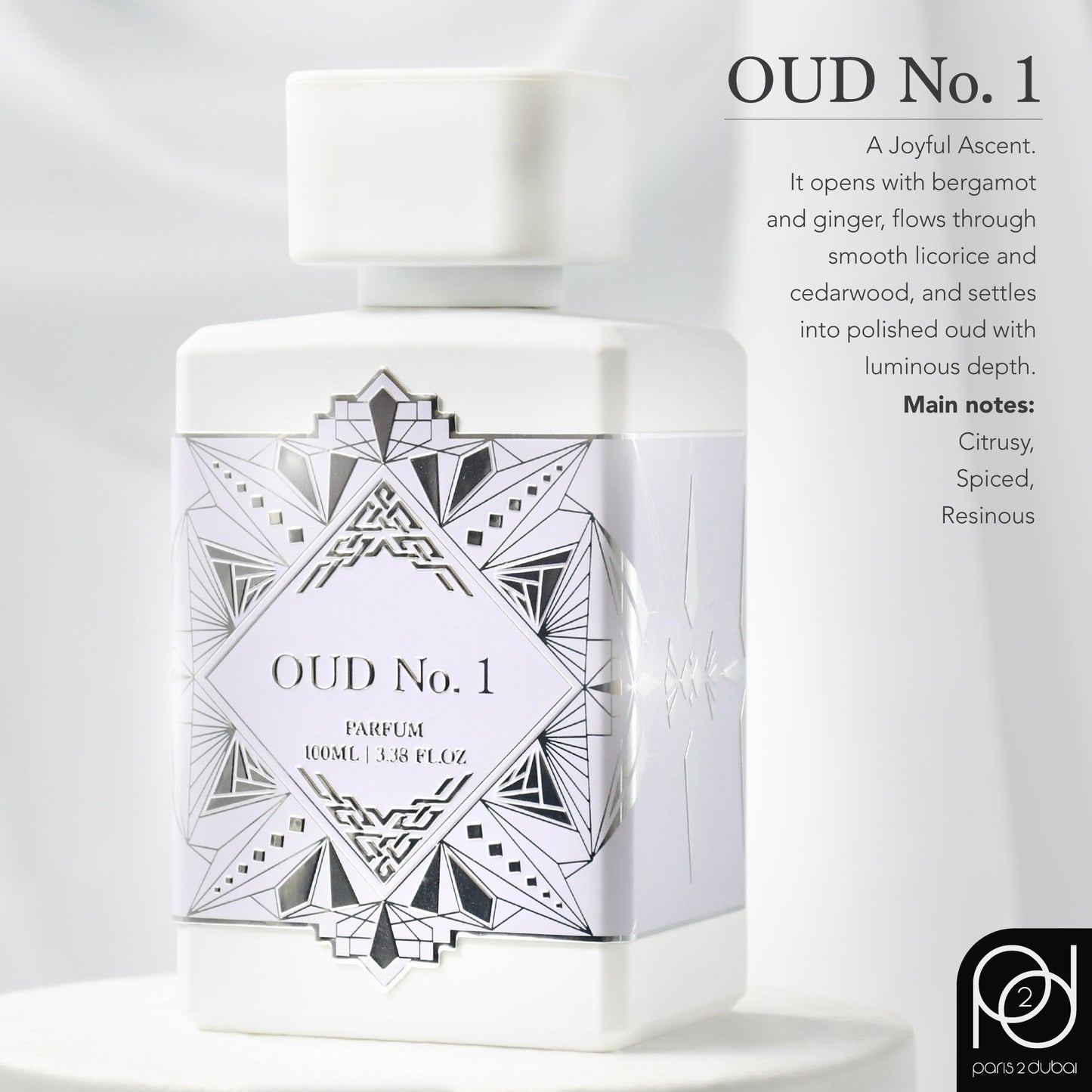 Oud No. 1 - Oud For Happiness by Initio Parfums Privés - Paris 2 Dubai - Scentify