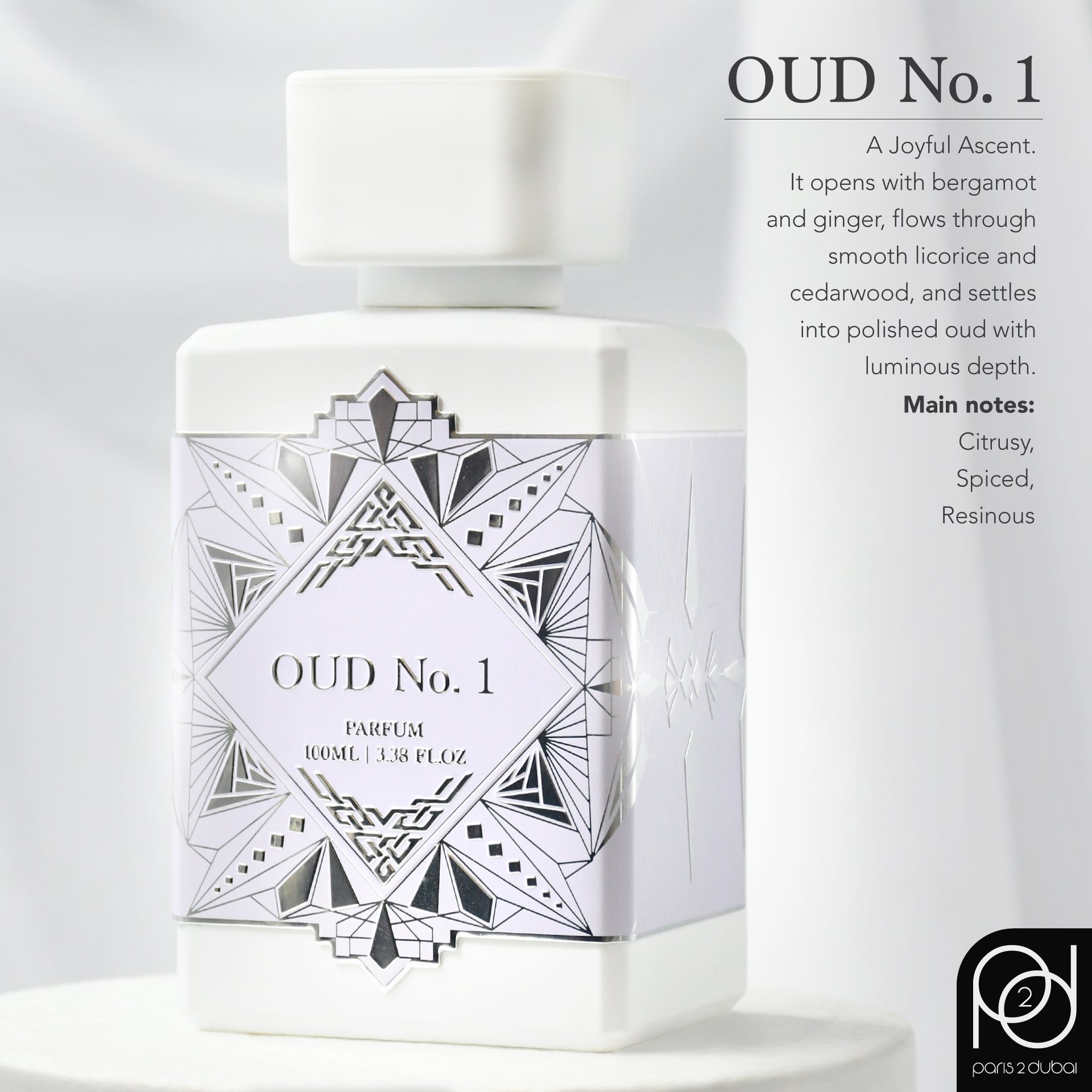 Oud No. 1 - Oud For Happiness by Initio Parfums Privés - Paris 2 Dubai - Scentify