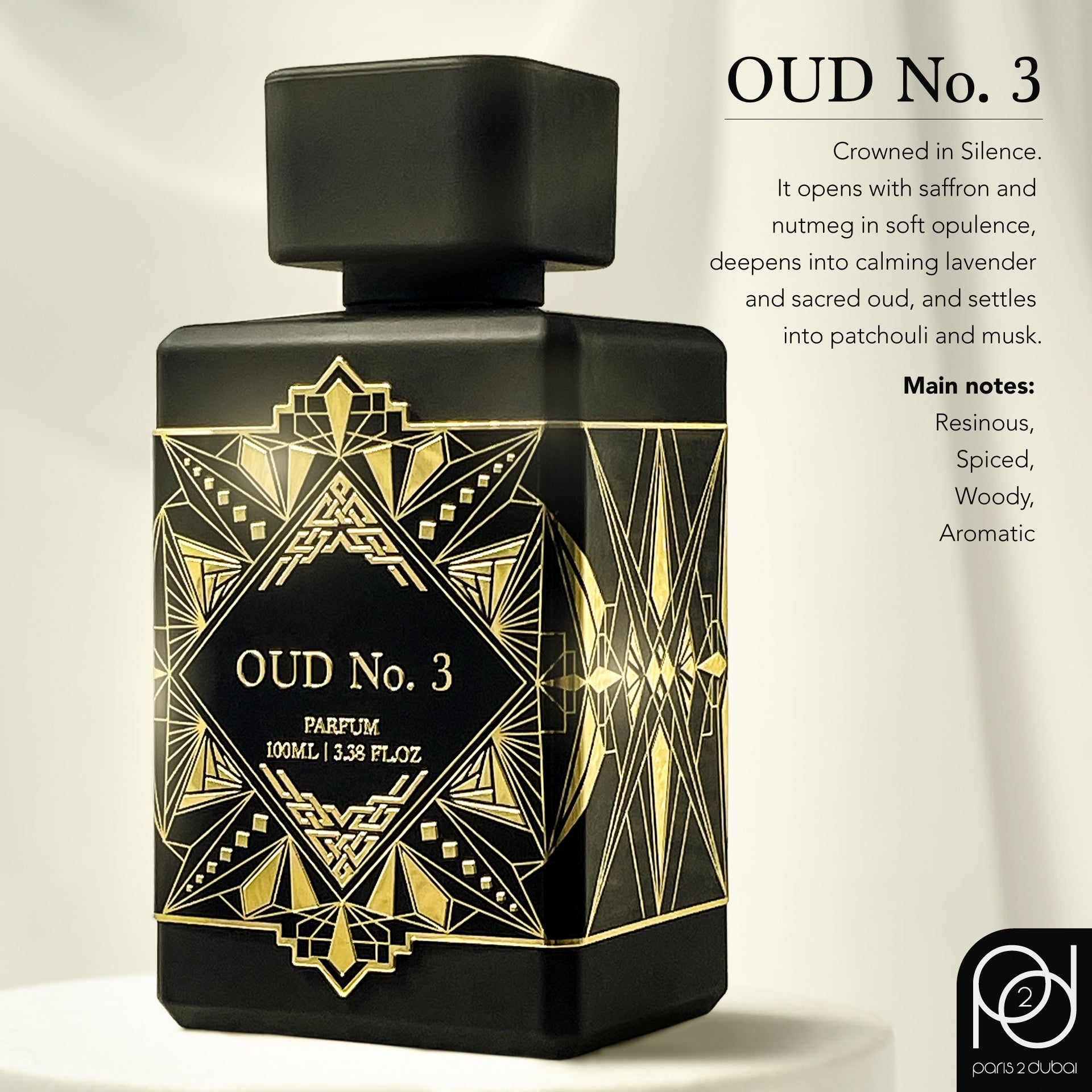 Oud No. 3 - Oud for Greatness by Initio Parfums Privés - Paris 2 Dubai - Scentify