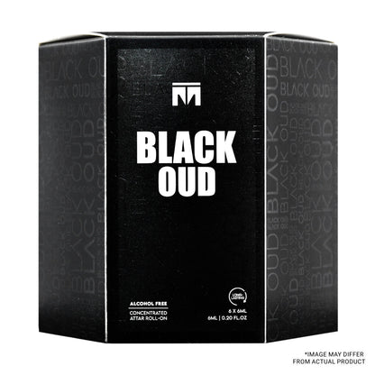 Black Oud – Attar Roll - On – 6 x 6ml - Motala Perfumes - Scentify