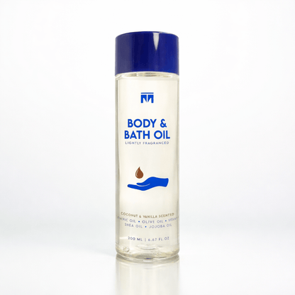Body & Bath Oil – Coconut and Vanilla Scented – 200ml - Motala Perfumes - Scentify