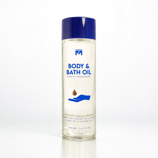 Body & Bath Oil – Coconut and Vanilla Scented – 200ml - Motala Perfumes - Scentify